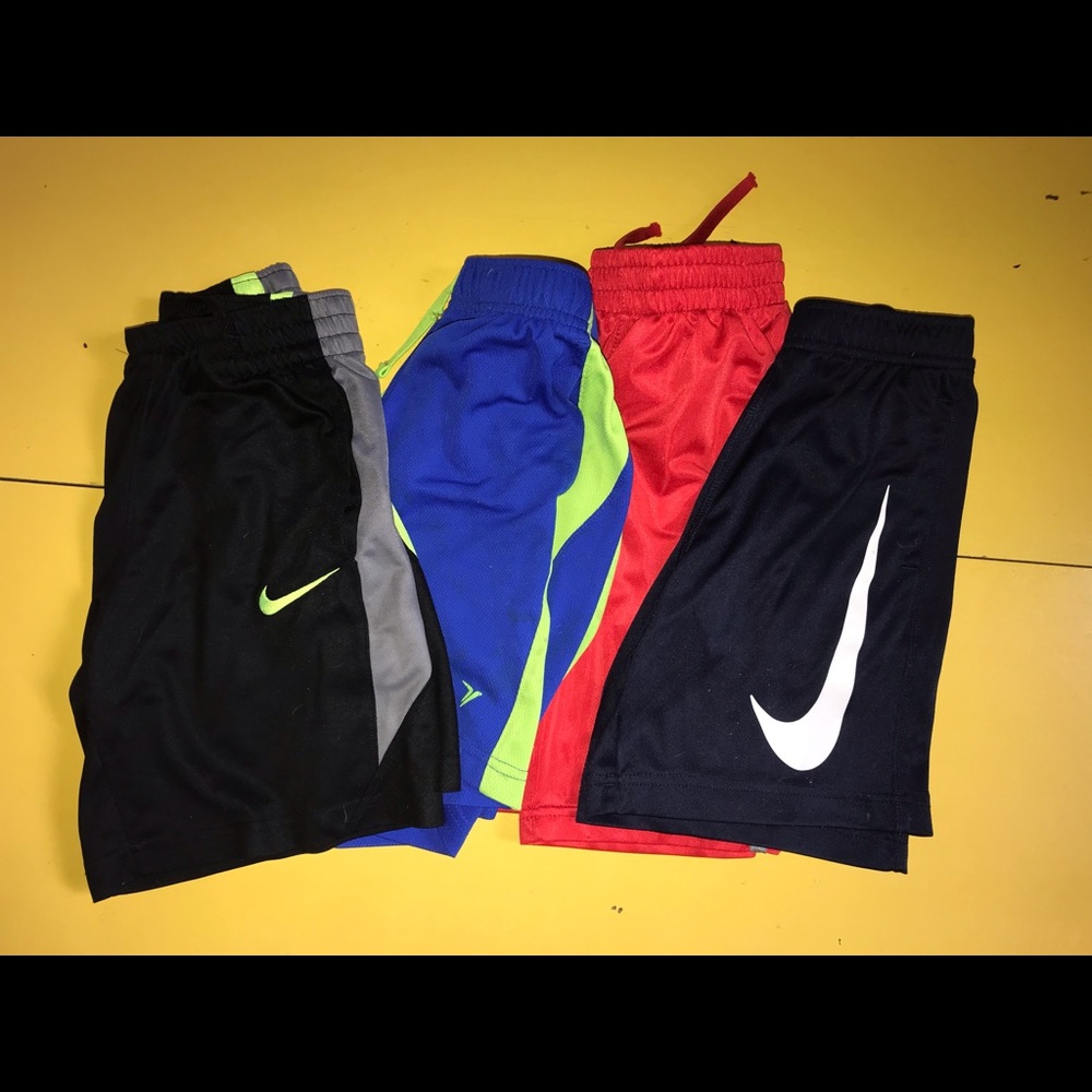 Boys soccer/sports shorts. 4 pairs